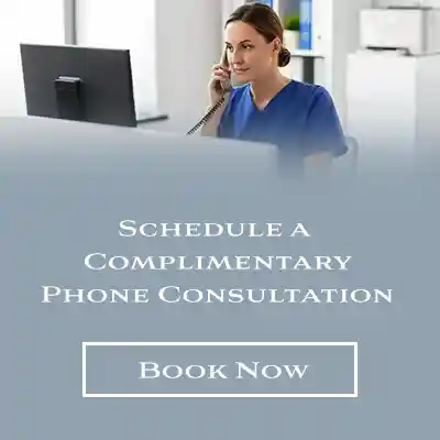 Schedule a complimentary phone consultation. Book Now!